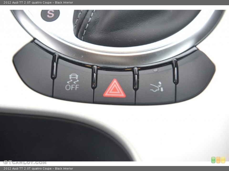 Black Interior Controls for the 2012 Audi TT 2.0T quattro Coupe #60930209