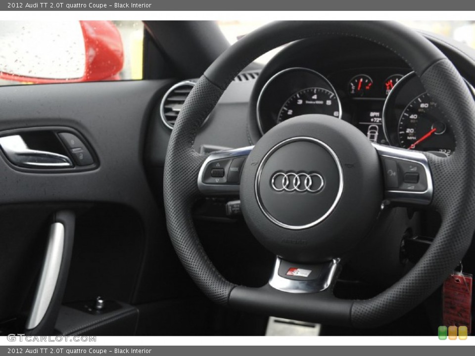 Black Interior Steering Wheel for the 2012 Audi TT 2.0T quattro Coupe #60930266
