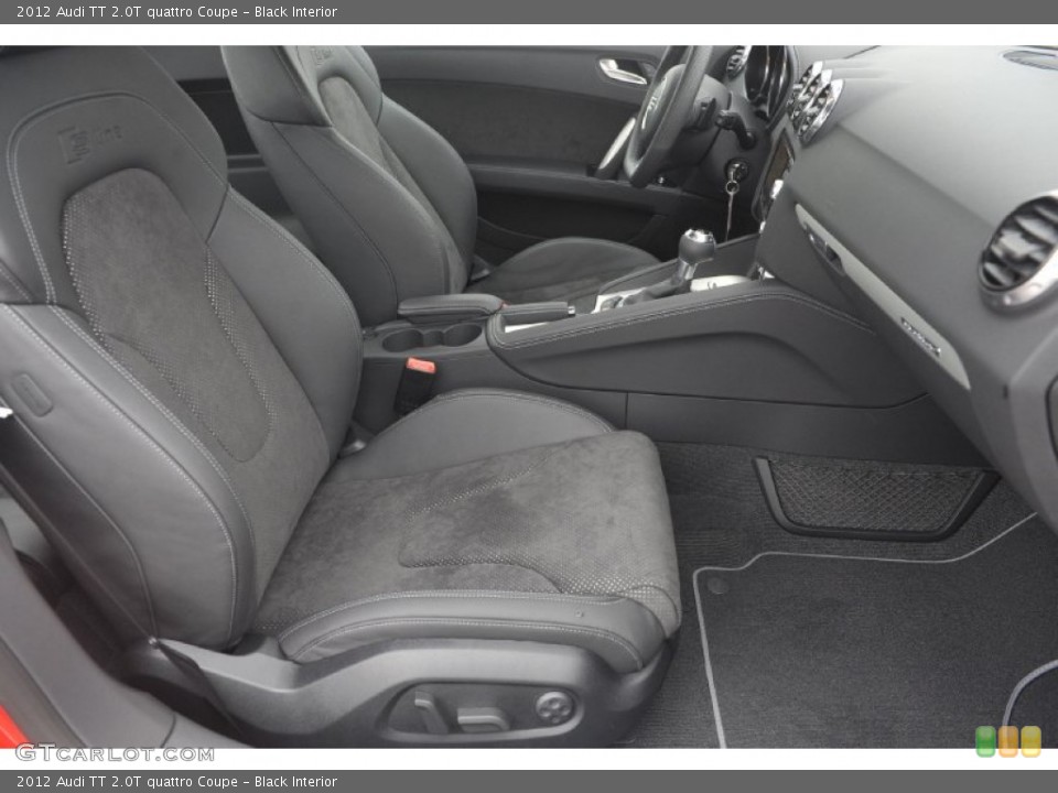 Black Interior Front Seat for the 2012 Audi TT 2.0T quattro Coupe #60930299