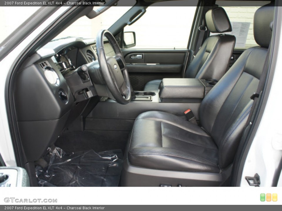 Charcoal Black Interior Photo for the 2007 Ford Expedition EL XLT 4x4 #60930783