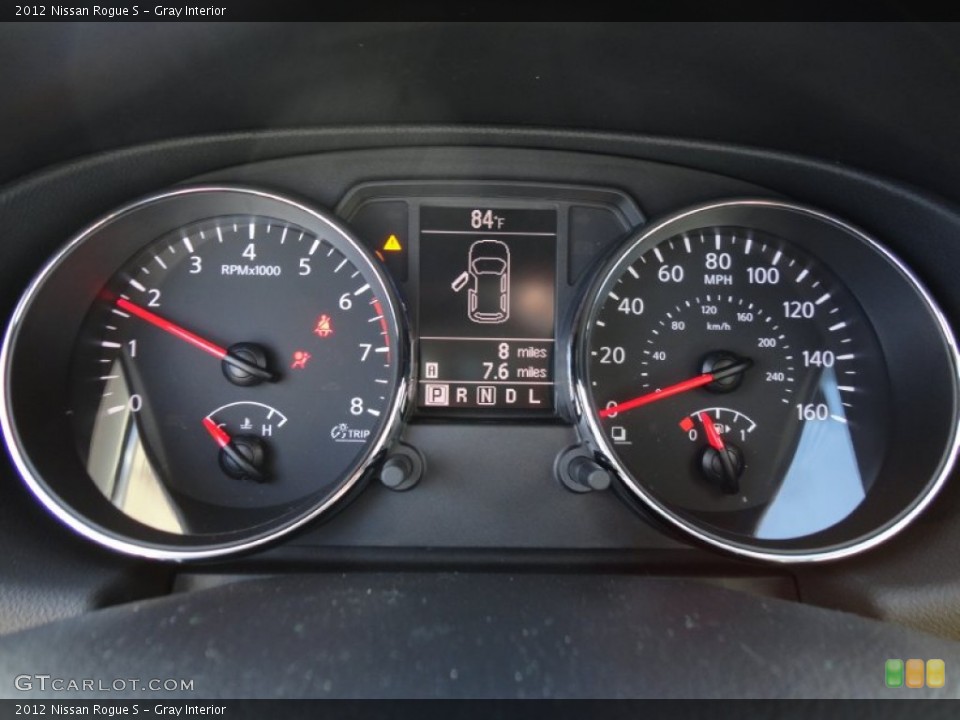 Gray Interior Gauges for the 2012 Nissan Rogue S #60932399
