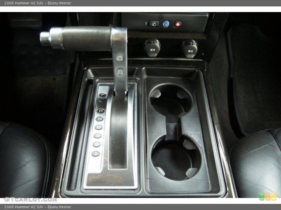Ebony Interior Transmission for the 2006 Hummer H2 SUV #60937750