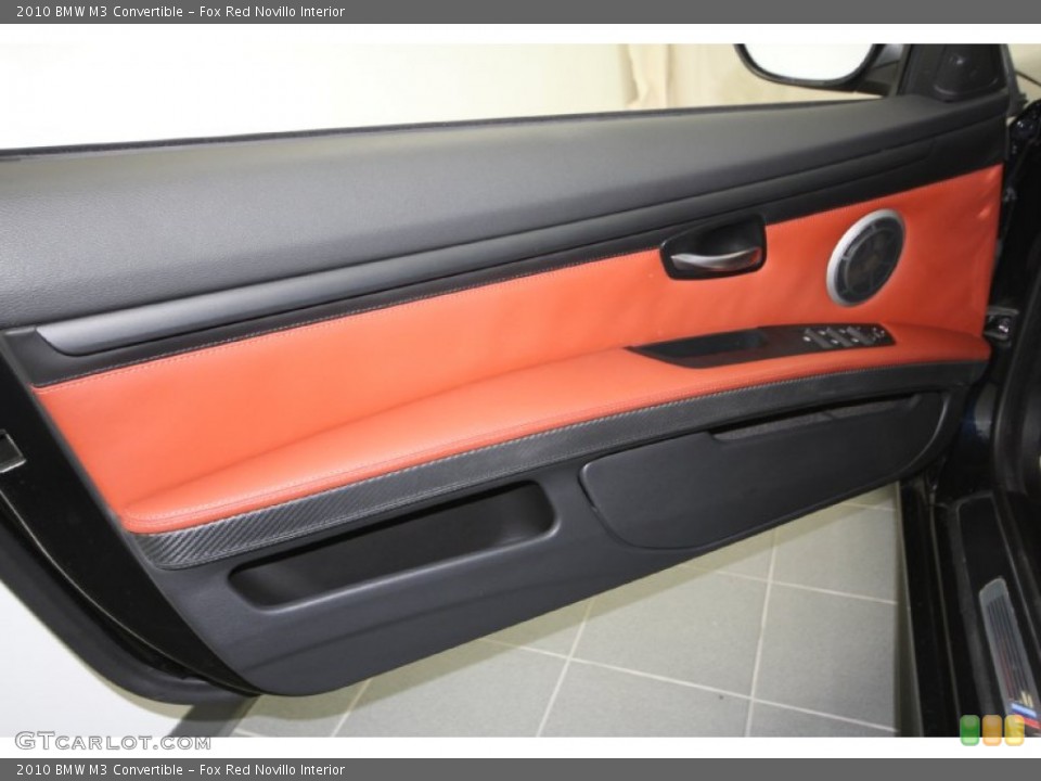 Fox Red Novillo Interior Door Panel for the 2010 BMW M3 Convertible #60942138
