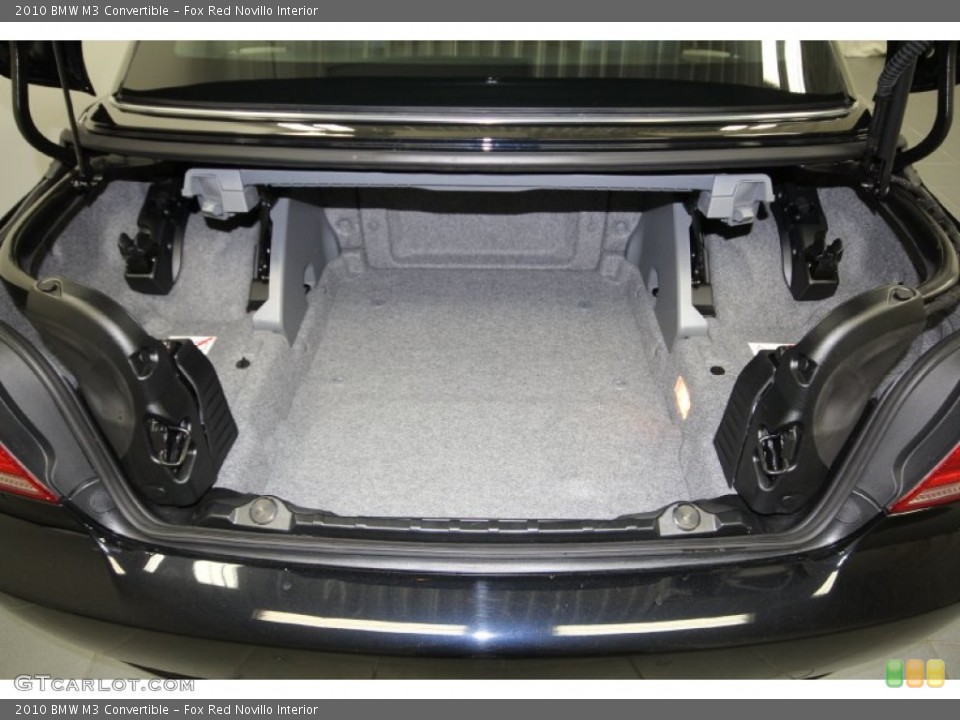 Fox Red Novillo Interior Trunk for the 2010 BMW M3 Convertible #60942261