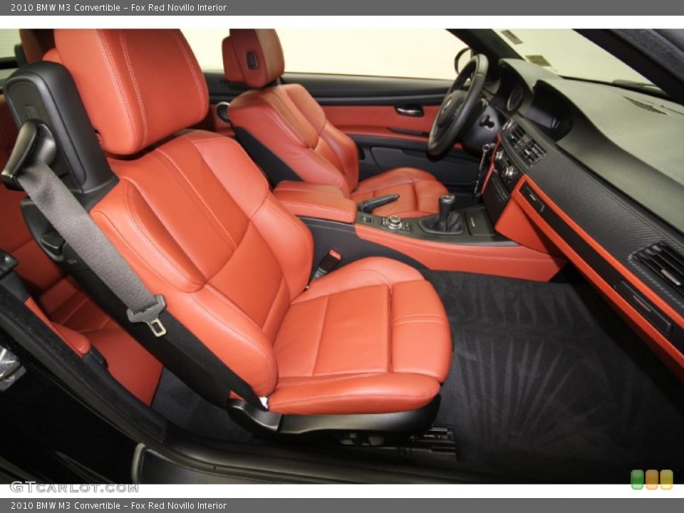 Fox Red Novillo Interior Photo for the 2010 BMW M3 Convertible #60942312