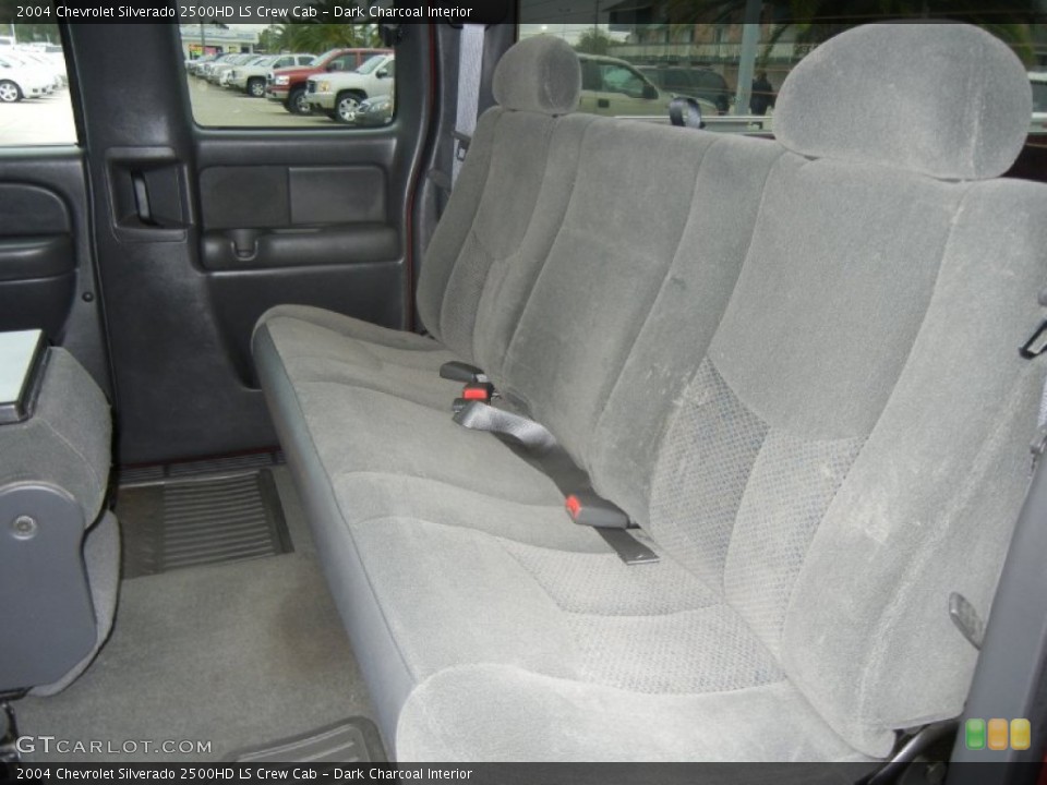 Dark Charcoal Interior Rear Seat for the 2004 Chevrolet Silverado 2500HD LS Crew Cab #60944811
