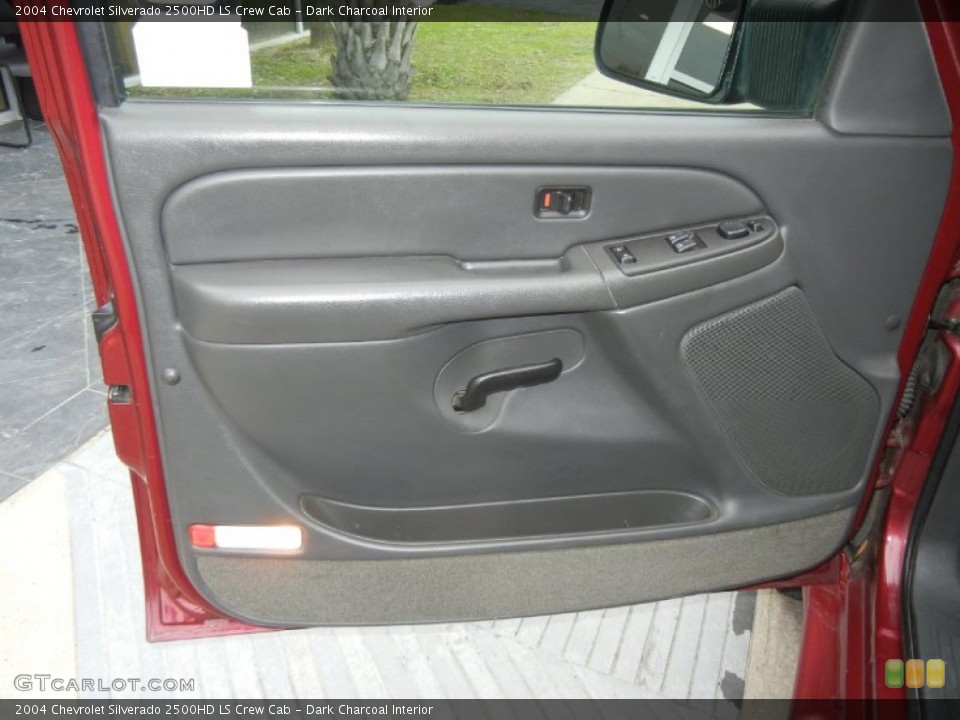 Dark Charcoal Interior Door Panel for the 2004 Chevrolet Silverado 2500HD LS Crew Cab #60944837