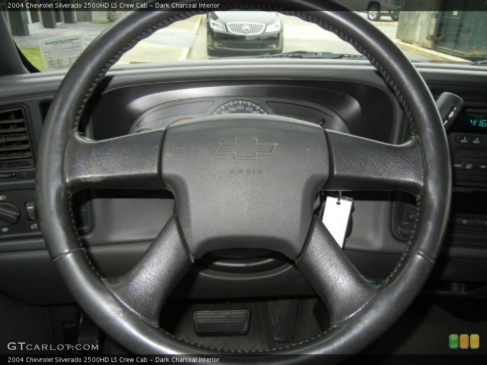 Dark Charcoal Interior Steering Wheel for the 2004 Chevrolet Silverado 2500HD LS Crew Cab #60944847
