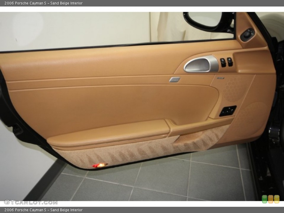 Sand Beige Interior Door Panel for the 2006 Porsche Cayman S #60945284