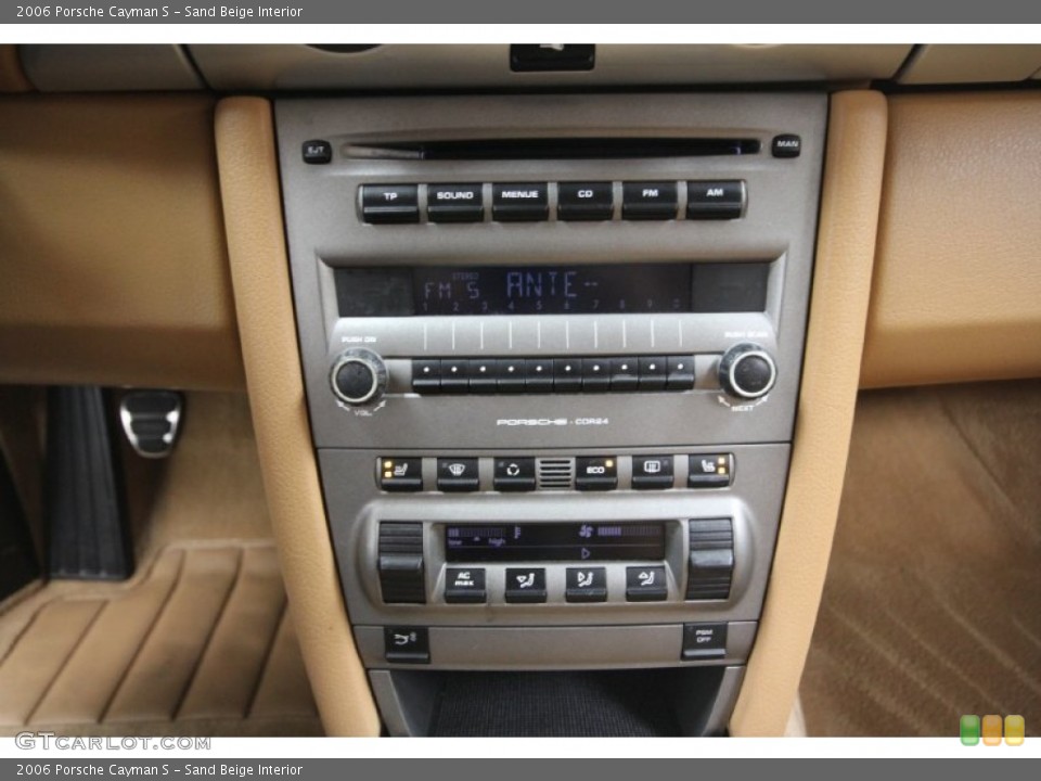Sand Beige Interior Controls for the 2006 Porsche Cayman S #60945349