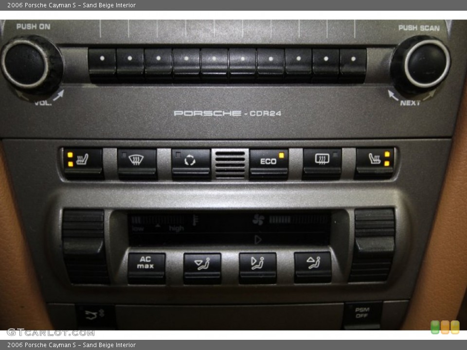 Sand Beige Interior Controls for the 2006 Porsche Cayman S #60945360
