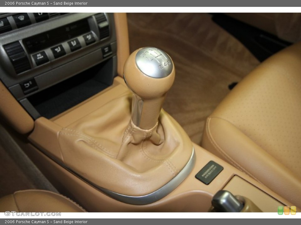 Sand Beige Interior Transmission for the 2006 Porsche Cayman S #60945367