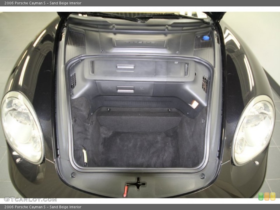 Sand Beige Interior Trunk for the 2006 Porsche Cayman S #60945397