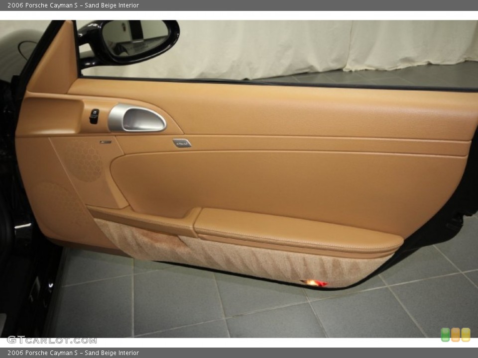 Sand Beige Interior Door Panel for the 2006 Porsche Cayman S #60945450