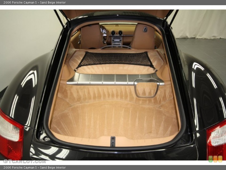 Sand Beige Interior Trunk for the 2006 Porsche Cayman S #60945466