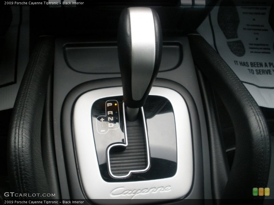Black Interior Transmission for the 2009 Porsche Cayenne Tiptronic #60946033
