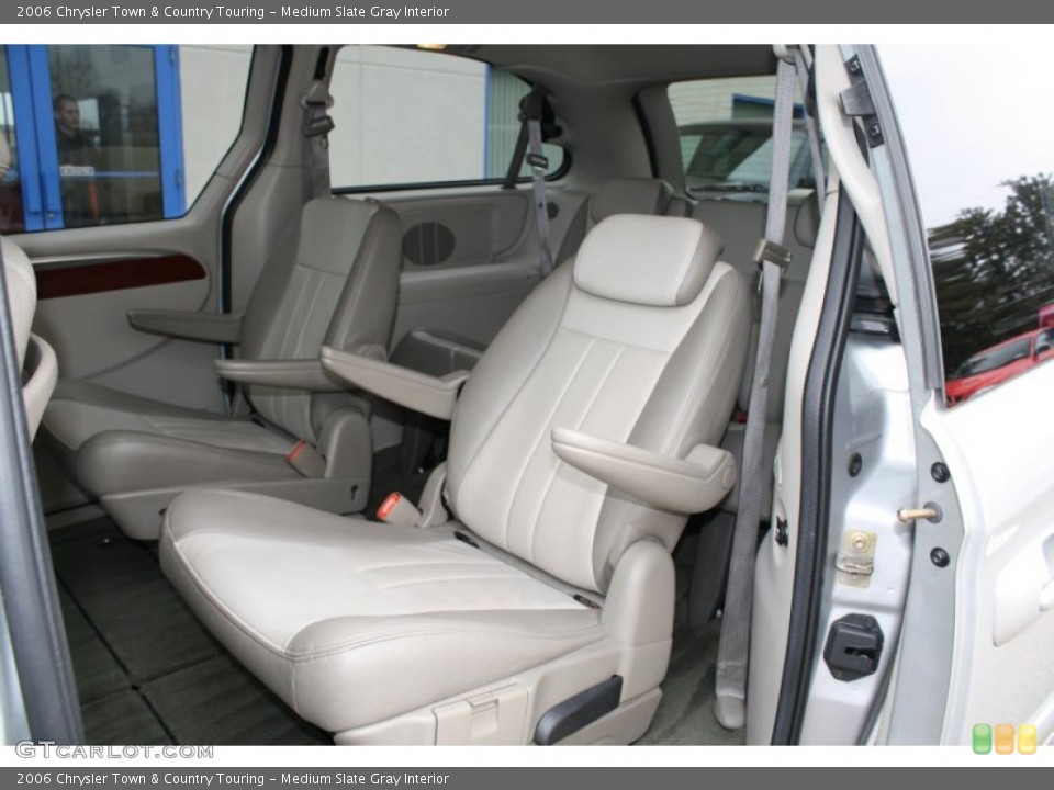 Medium Slate Gray Interior Rear Seat for the 2006 Chrysler Town & Country Touring #60947640