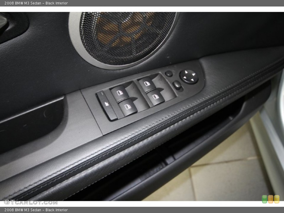 Black Interior Controls for the 2008 BMW M3 Sedan #60947797