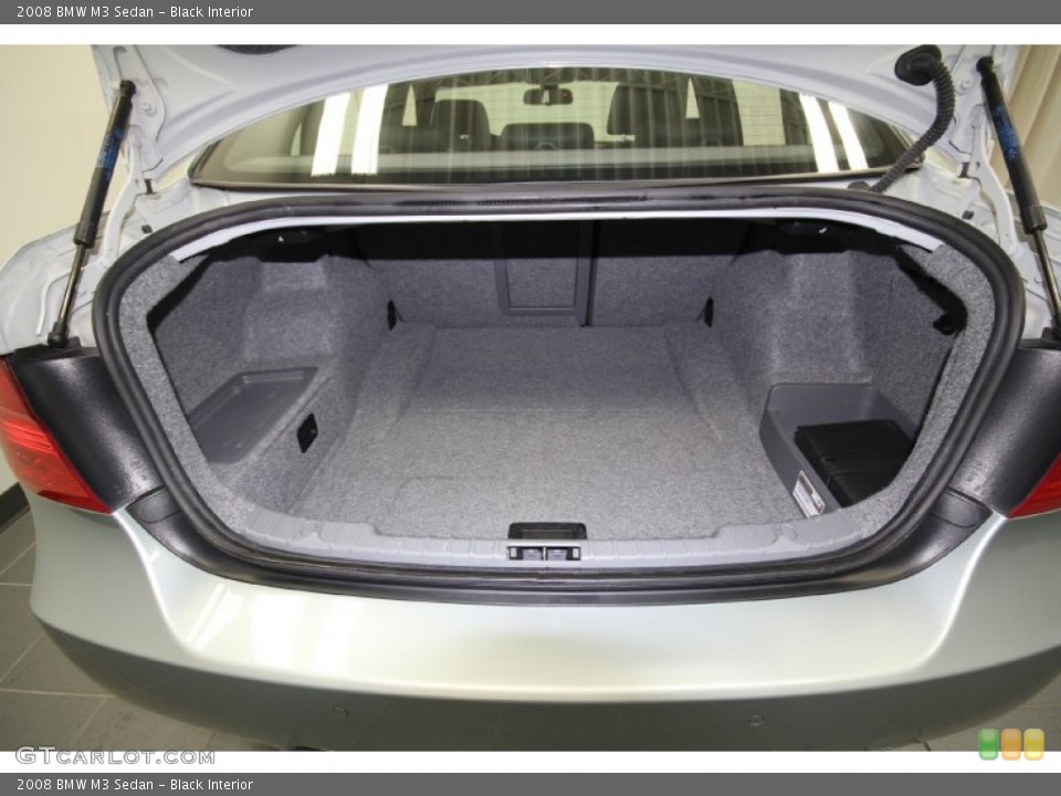 Black Interior Trunk for the 2008 BMW M3 Sedan #60947979
