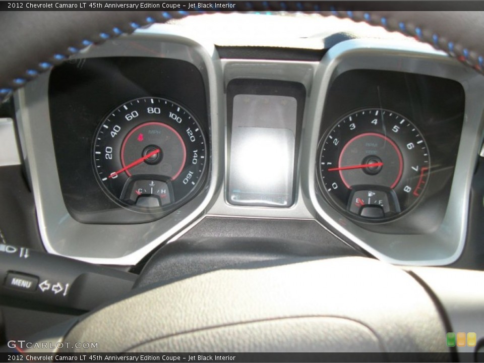 Jet Black Interior Gauges for the 2012 Chevrolet Camaro LT 45th Anniversary Edition Coupe #60948987