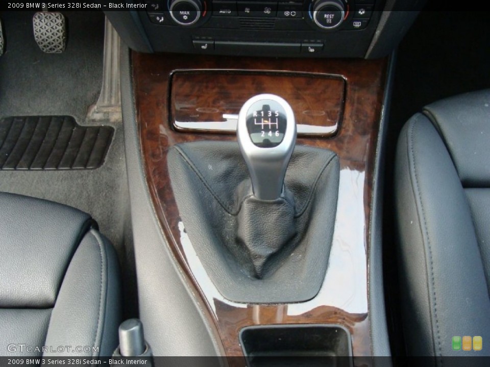 Black Interior Transmission for the 2009 BMW 3 Series 328i Sedan #60949224