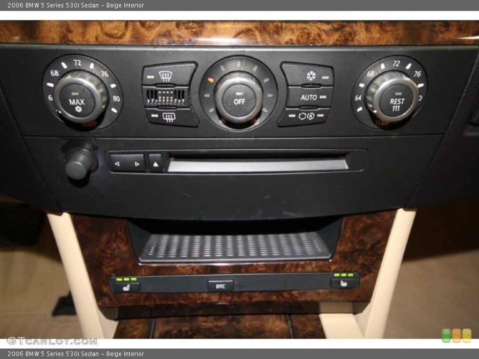 Beige Interior Controls for the 2006 BMW 5 Series 530i Sedan #60949833