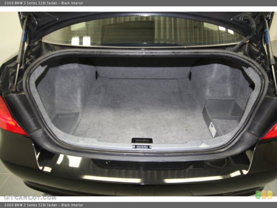 Black Interior Trunk for the 2009 BMW 3 Series 328i Sedan #60950298