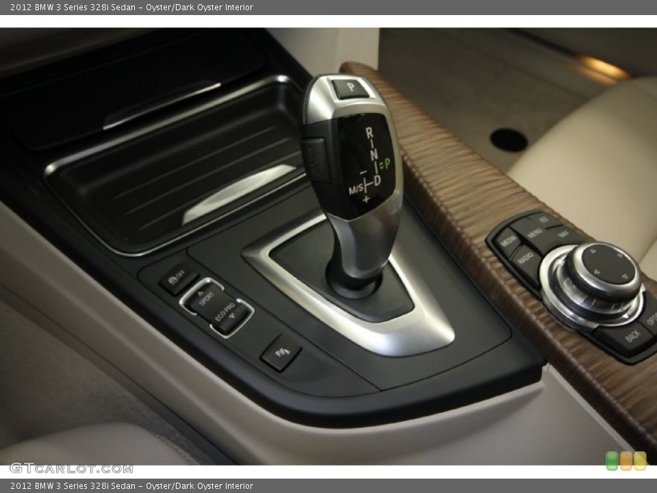 Oyster/Dark Oyster Interior Transmission for the 2012 BMW 3 Series 328i Sedan #60951450