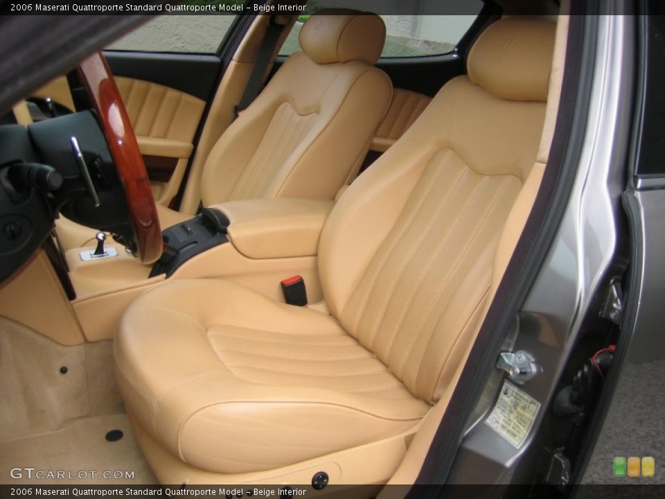 Beige Interior Photo for the 2006 Maserati Quattroporte  #60952224