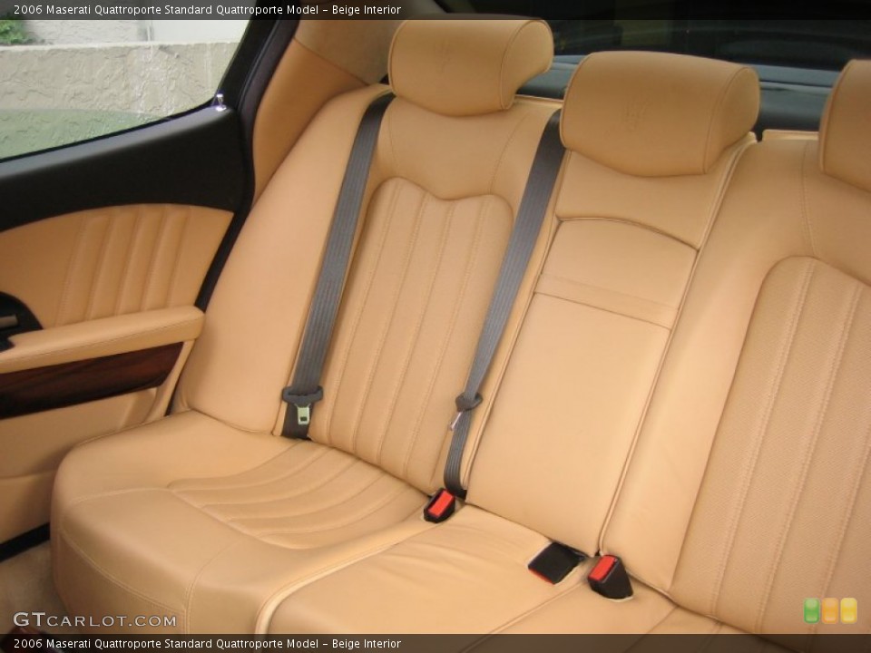 Beige Interior Photo for the 2006 Maserati Quattroporte  #60952251