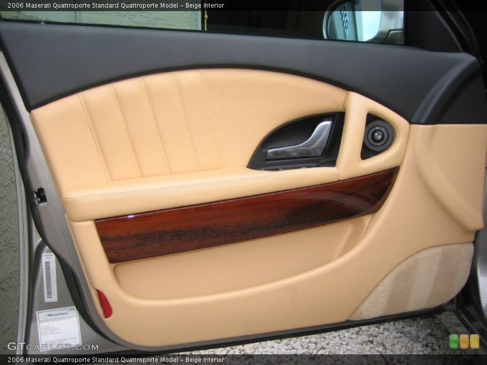 Beige Interior Door Panel for the 2006 Maserati Quattroporte  #60952449