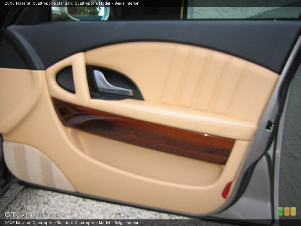 Beige Interior Door Panel for the 2006 Maserati Quattroporte  #60952458