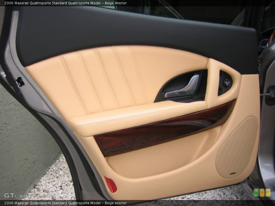 Beige Interior Door Panel for the 2006 Maserati Quattroporte  #60952467