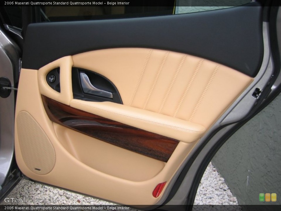 Beige Interior Door Panel for the 2006 Maserati Quattroporte  #60952476