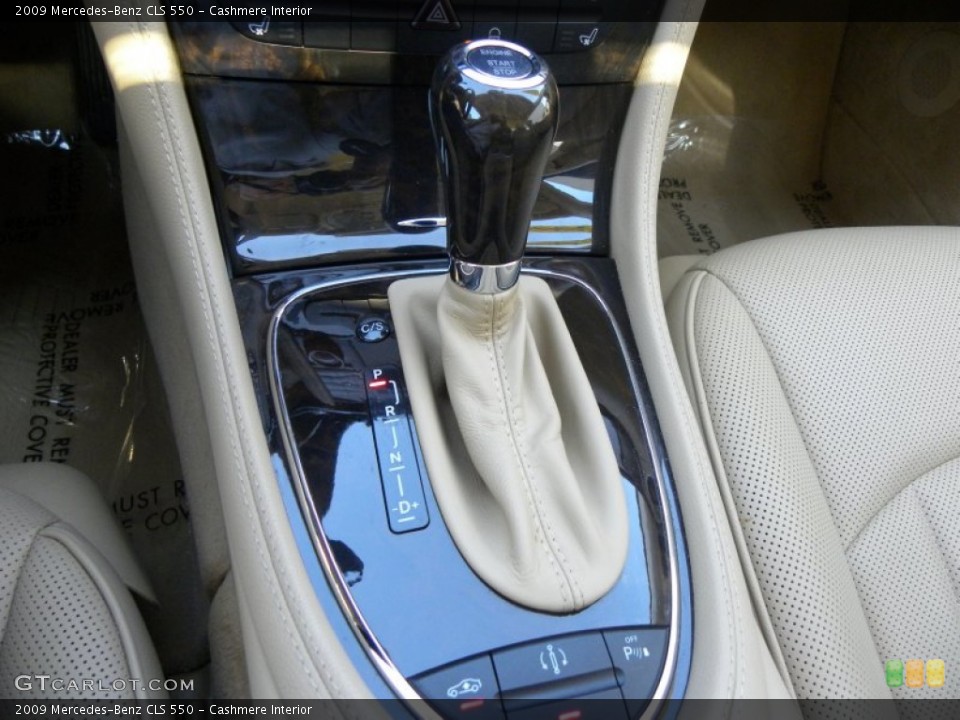 Cashmere Interior Transmission for the 2009 Mercedes-Benz CLS 550 #60953454