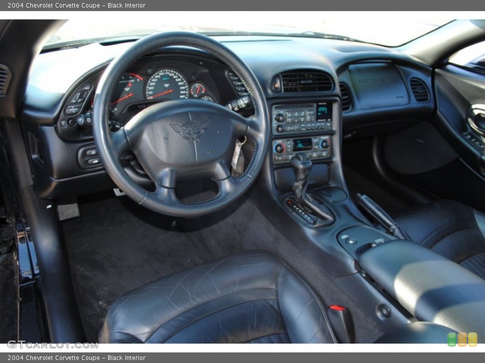 Black Interior Dashboard for the 2004 Chevrolet Corvette Coupe #60953538