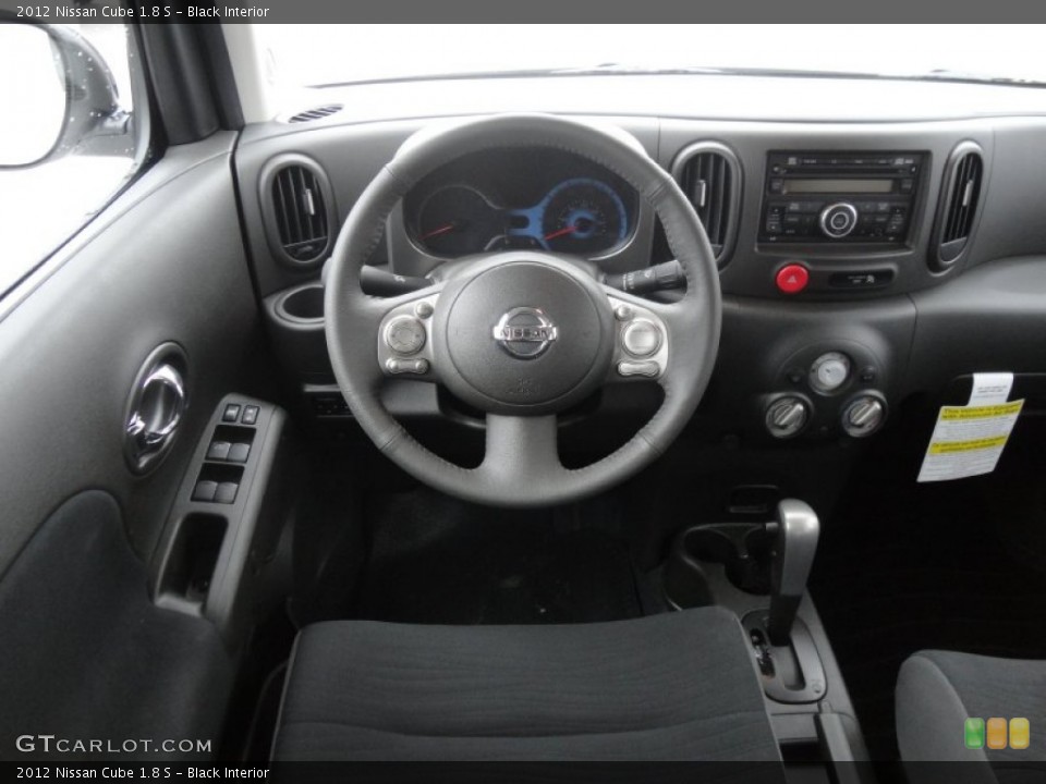 Black Interior Dashboard for the 2012 Nissan Cube 1.8 S #60953802