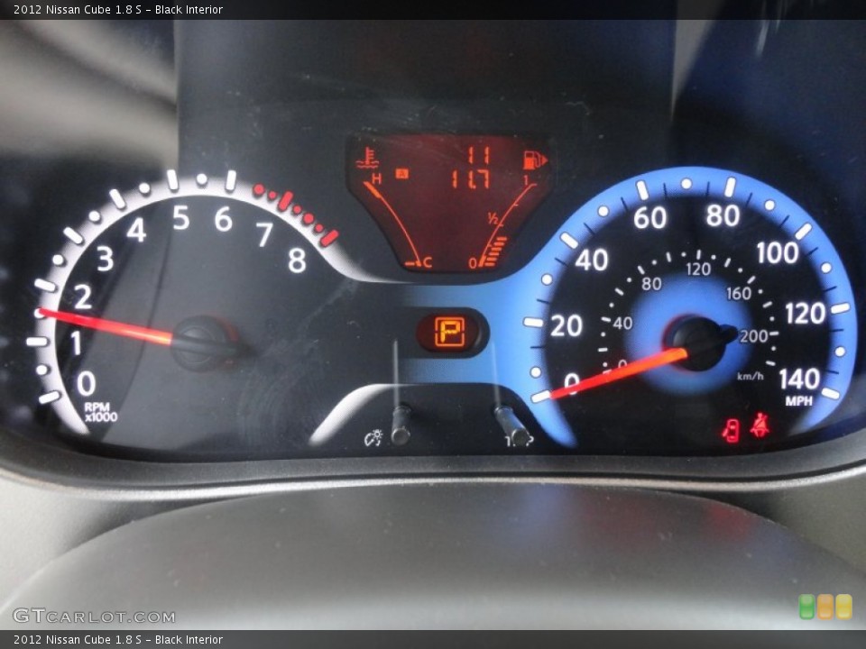 Black Interior Gauges for the 2012 Nissan Cube 1.8 S #60953844