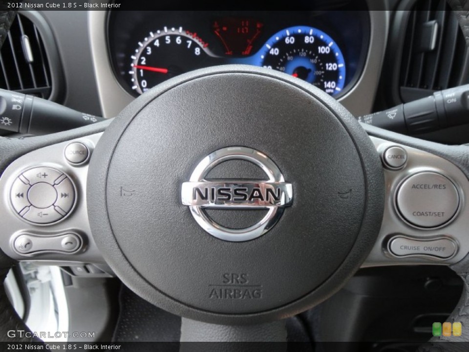Black Interior Steering Wheel for the 2012 Nissan Cube 1.8 S #60953871