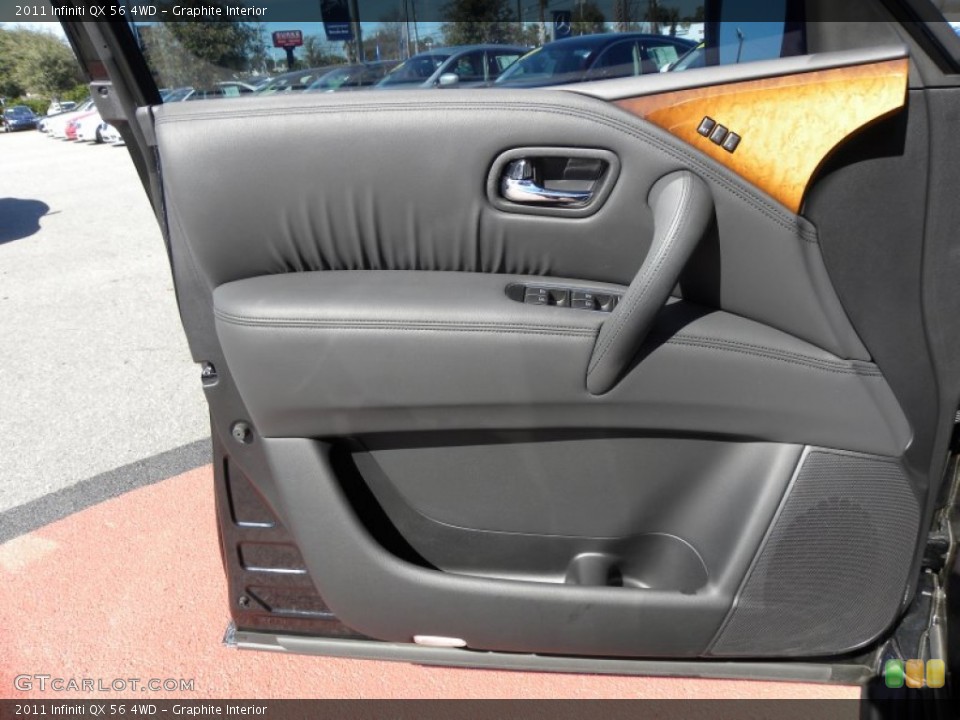 Graphite Interior Door Panel for the 2011 Infiniti QX 56 4WD #60953991