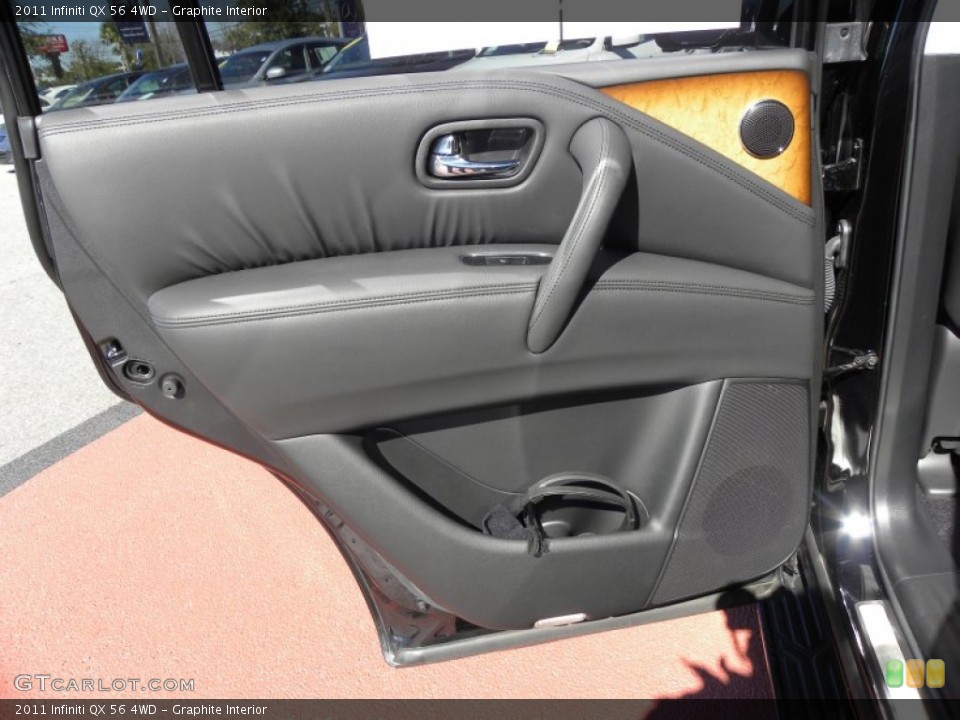 Graphite Interior Door Panel for the 2011 Infiniti QX 56 4WD #60954024