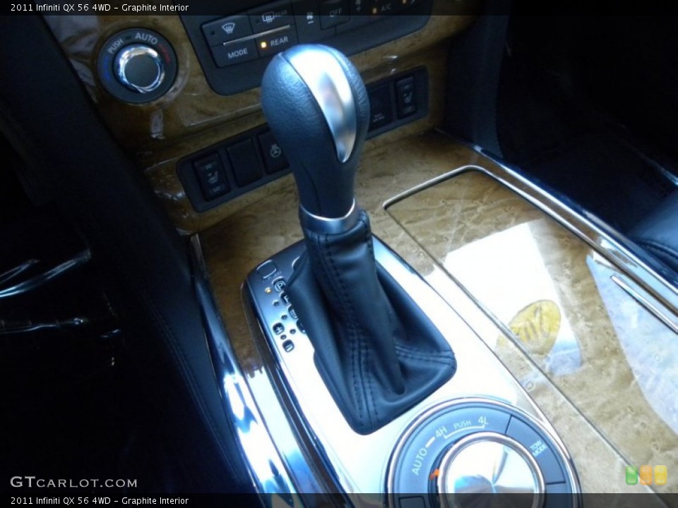 Graphite Interior Transmission for the 2011 Infiniti QX 56 4WD #60954138