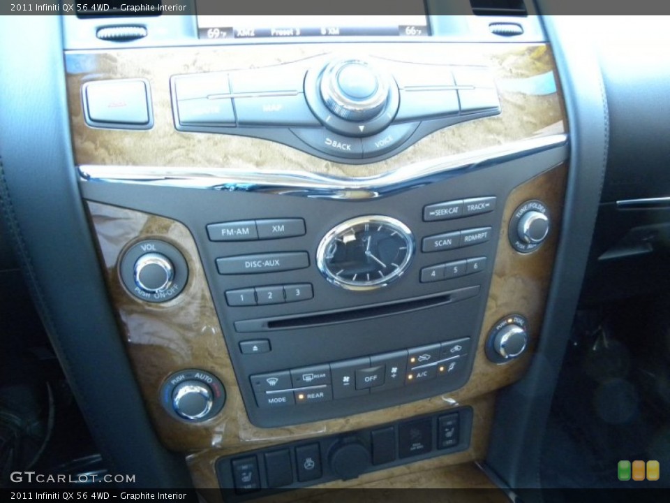 Graphite Interior Controls for the 2011 Infiniti QX 56 4WD #60954149