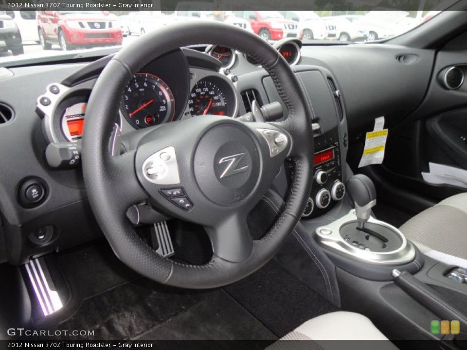 Gray Interior Dashboard for the 2012 Nissan 370Z Touring Roadster #60957966