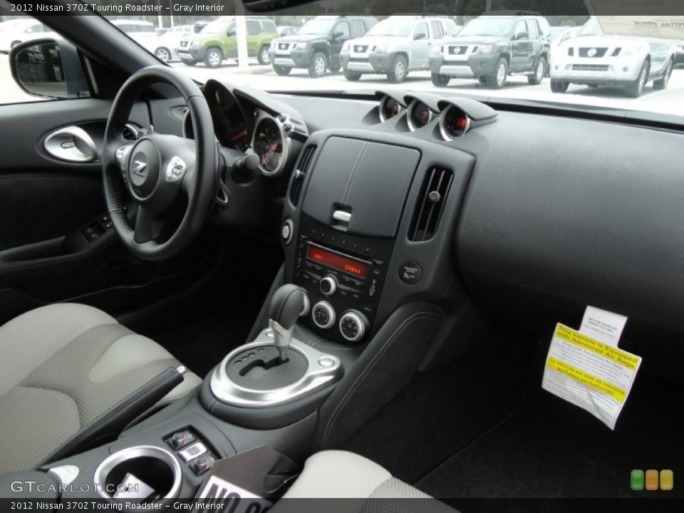 Gray Interior Dashboard for the 2012 Nissan 370Z Touring Roadster #60958008