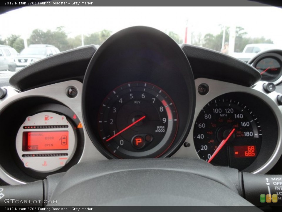 Gray Interior Gauges for the 2012 Nissan 370Z Touring Roadster #60958059