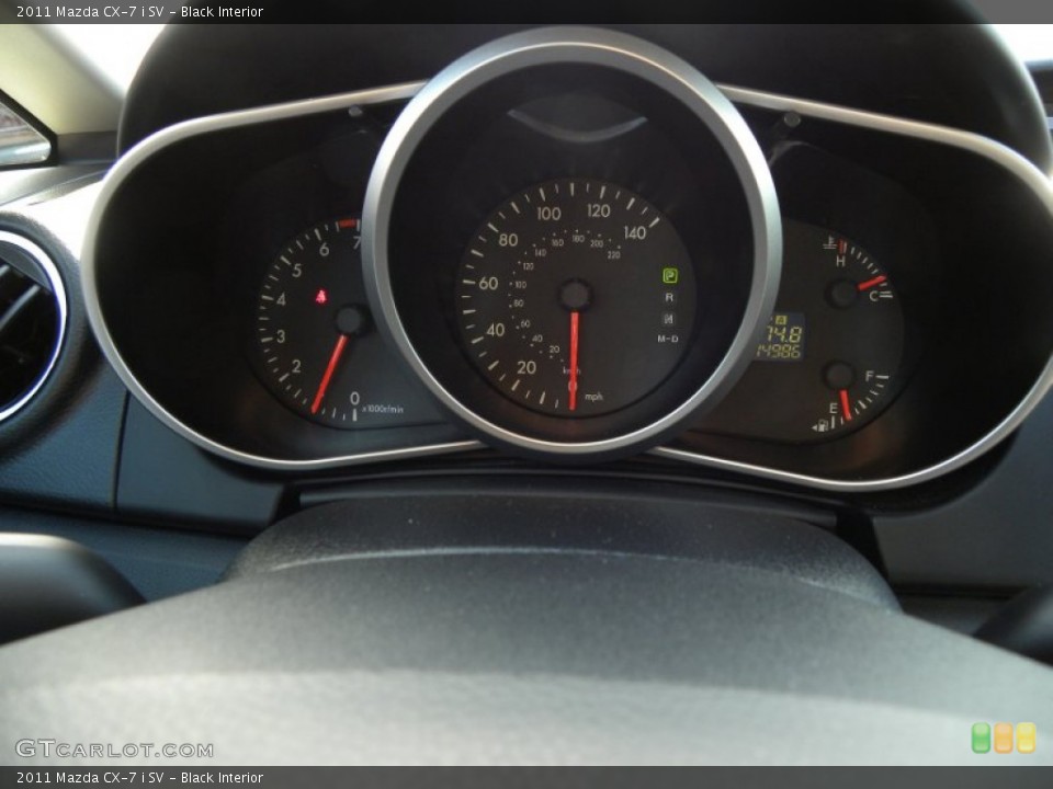 Black Interior Gauges for the 2011 Mazda CX-7 i SV #60958653