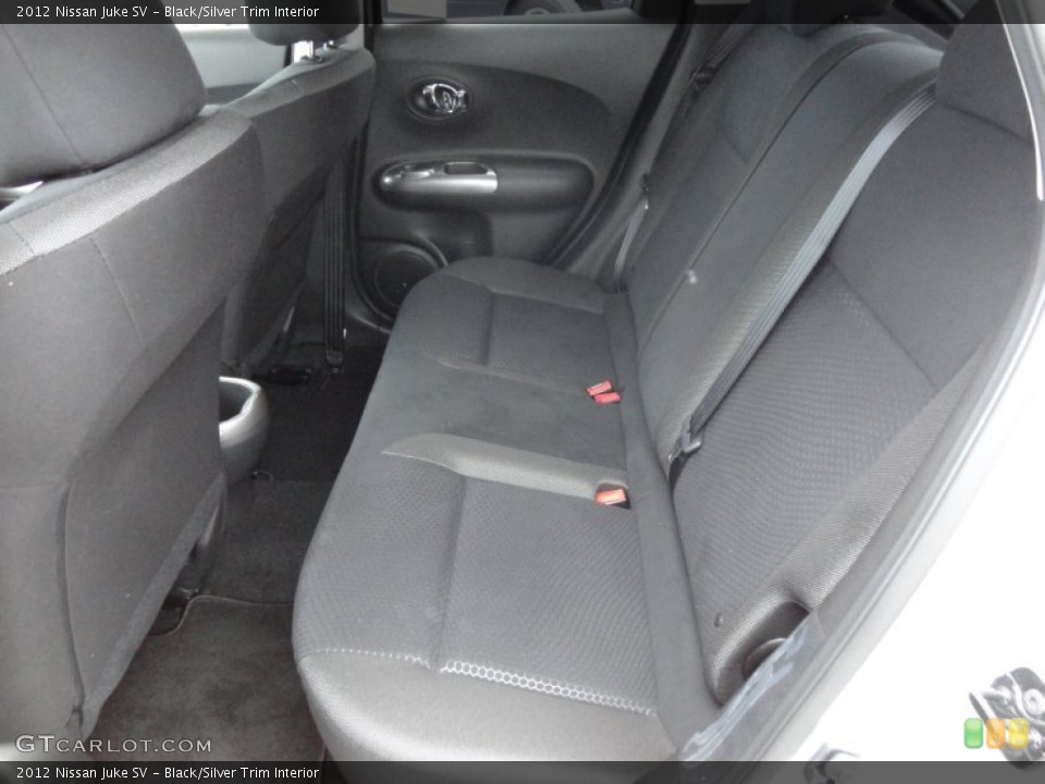 Black/Silver Trim Interior Photo for the 2012 Nissan Juke SV #60958905