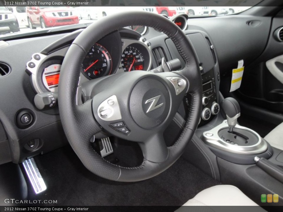 Gray Interior Dashboard for the 2012 Nissan 370Z Touring Coupe #60959115