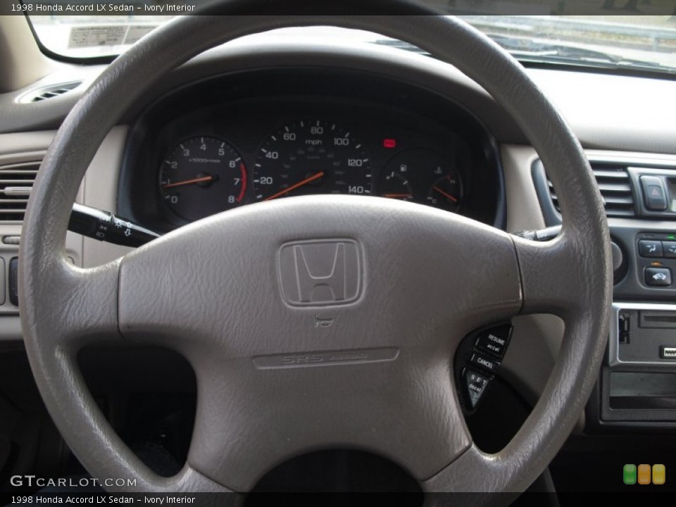Ivory Interior Steering Wheel for the 1998 Honda Accord LX Sedan #60960753